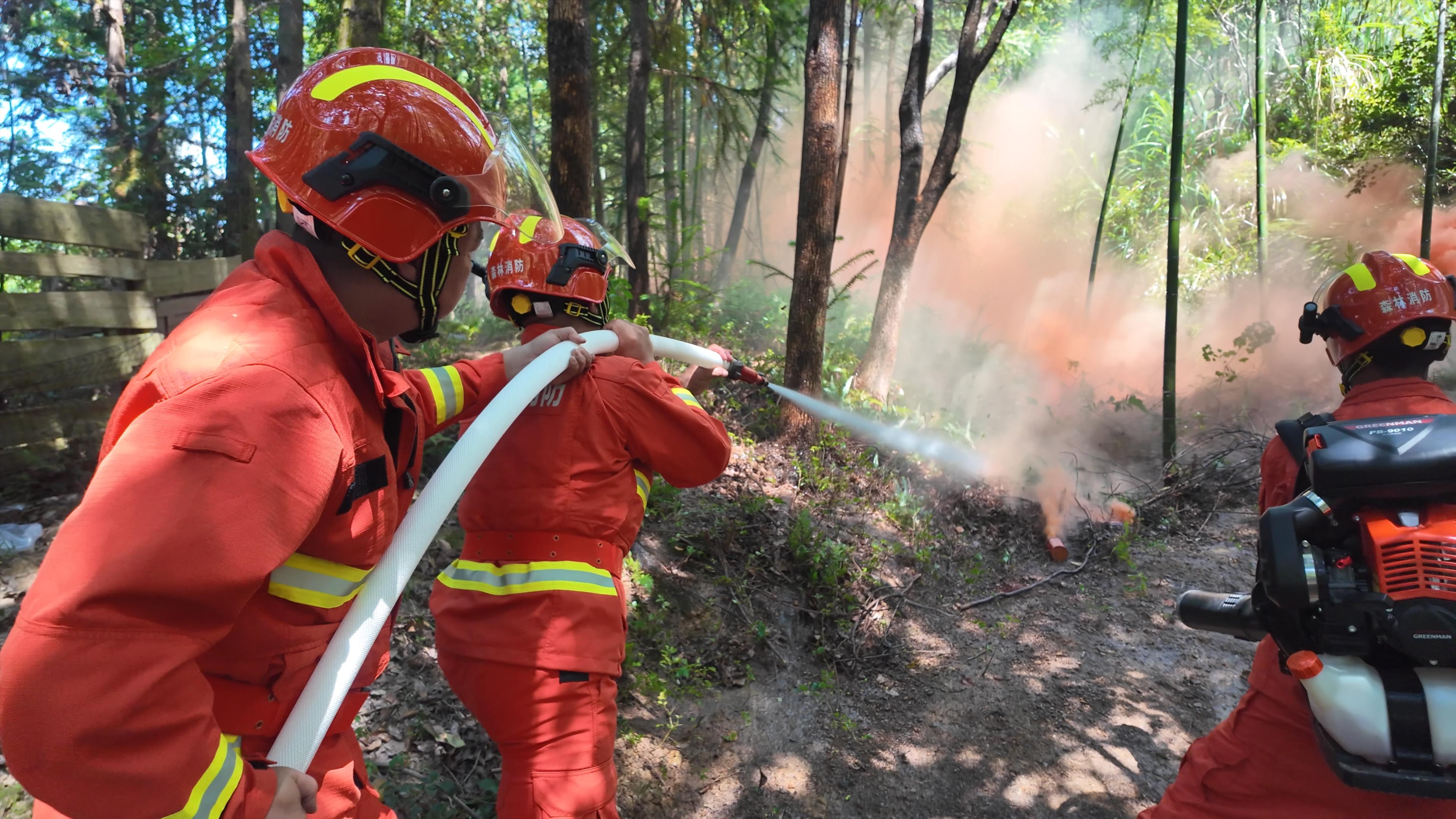 福建金森參加2025年三明市森林防滅火應(yīng)急演練 筑牢秋冬季森林安全防線(xiàn)